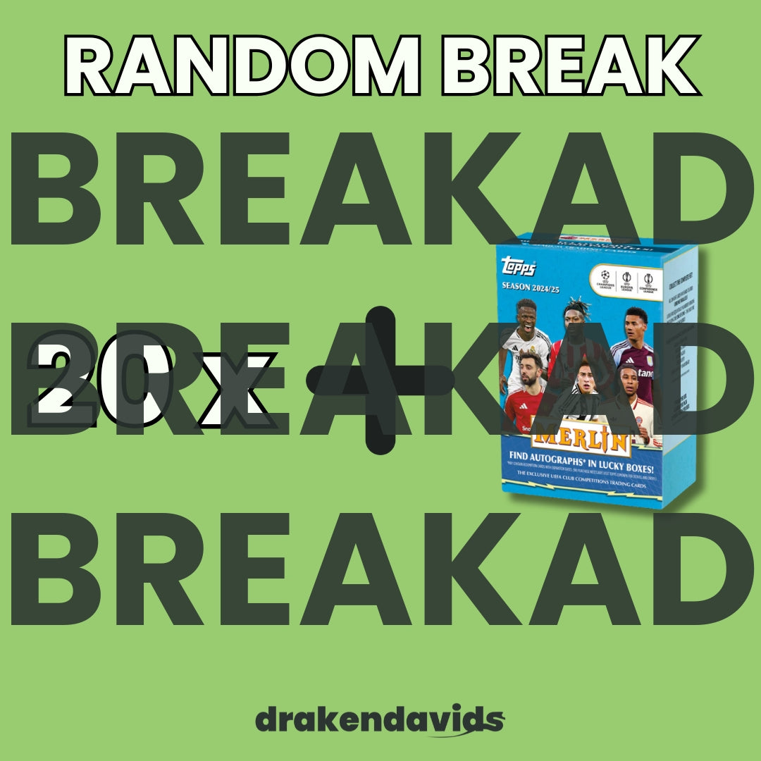 Boxbreak #694 - RANDOMBREAK 20 x Topps Merlin Chrome UCC 24/25 - Value Box