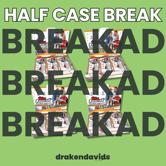 Boxbreak #482 - 4 x Topps Finest UCC 24/25 - Hobby Box [HALF CaseBreak 2nd wave]