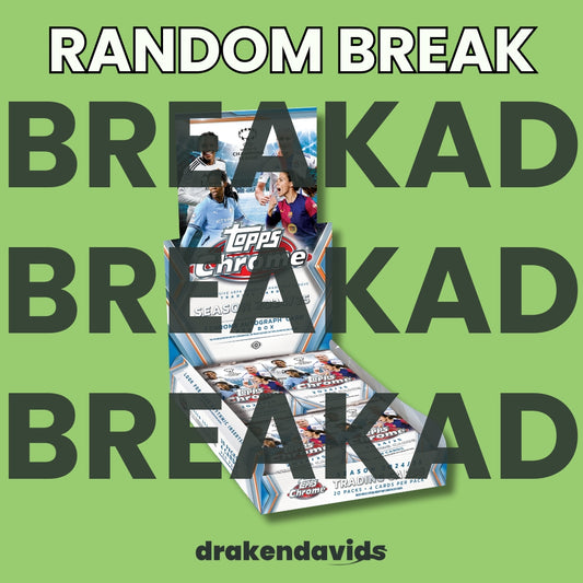 Boxbreak #709 - RANDOMBREAK 1 x Topps UWCL Chrome 24/25 - Hobby Box