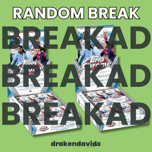 Boxbreak #705 - RANDOMBREAK 2 x Topps UWCL Chrome 24/25 - Hobby Box