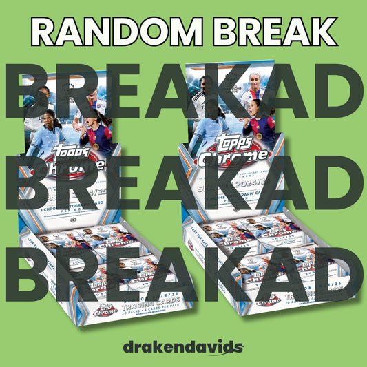 Boxbreak #713 - RANDOMBREAK 2 x Topps UWCL Chrome 24/25 - Hobby Box