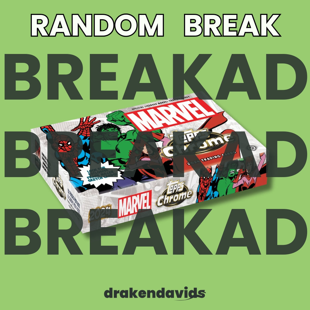 Boxbreak #662 - RANDOMBREAK 1 x Topps Marvel Chrome 2024 - Hobby Box