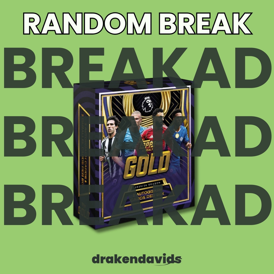 Boxbreak #715- RANDOMBREAK 1 x Topps Gold Premier League 25/26 - Hobby Box