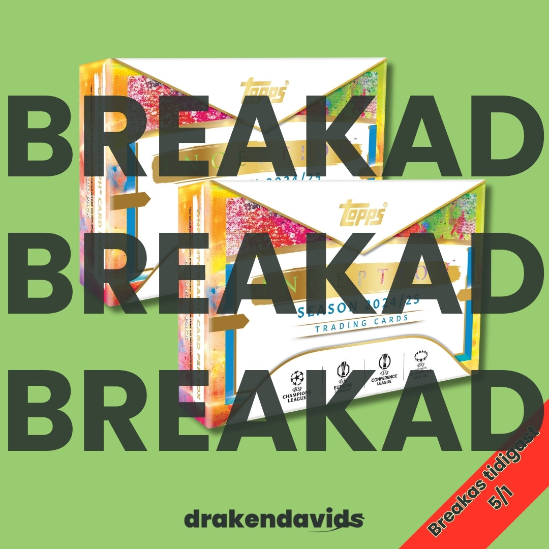 Boxbreak #711 - 2 x Topps Inception UCC 24/25 - Hobby Box