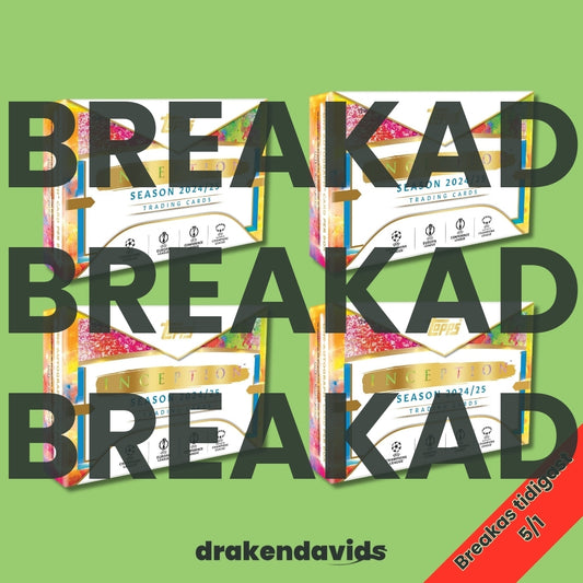 Boxbreak #701 - 4 x Topps Inception UCC 24/25 - Hobby Box