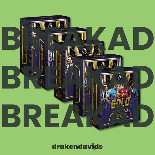 Boxbreak #717- 5 x Topps Gold Premier League 25/26 - Hobby Box