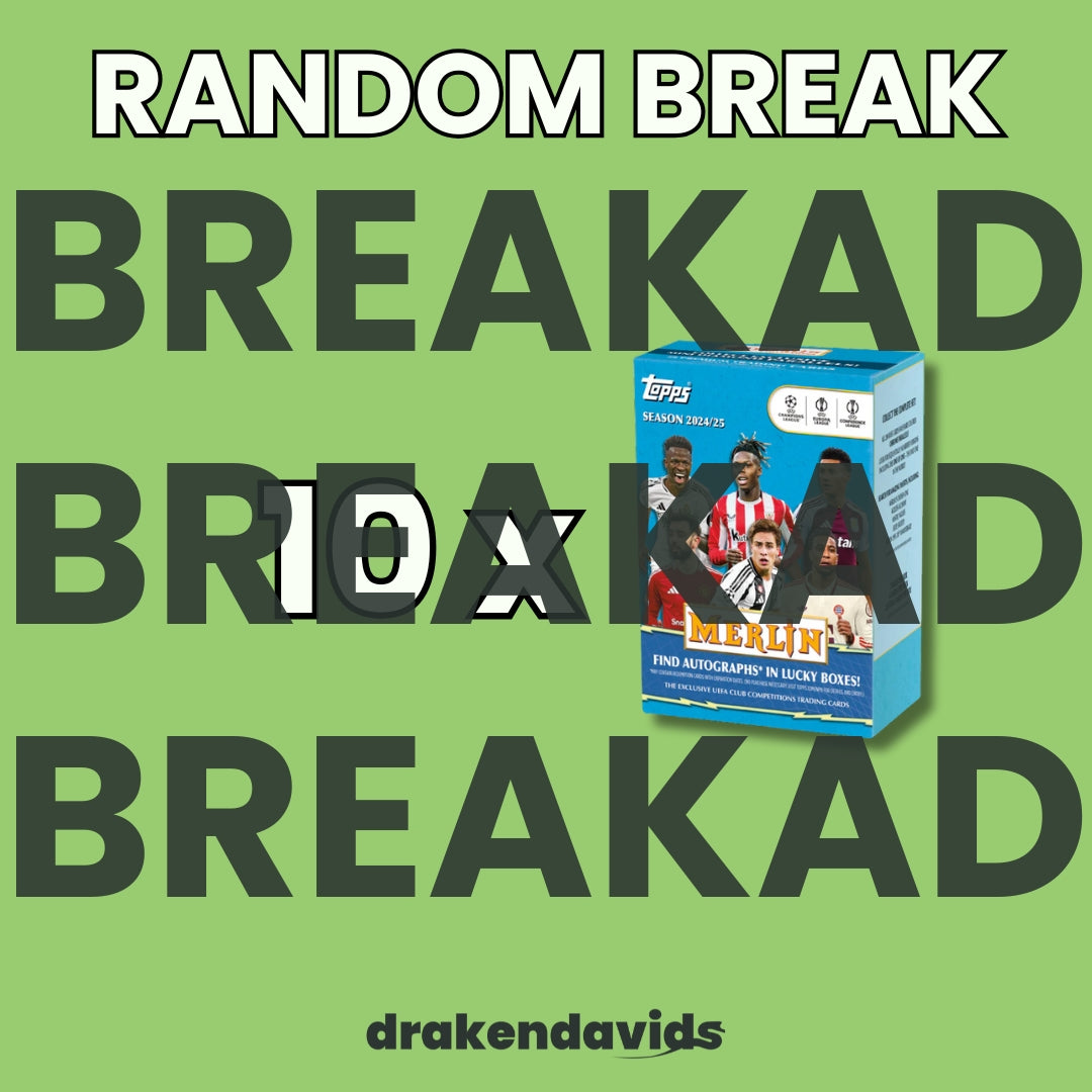 Boxbreak #716 - RANDOMBREAK 10 x Topps Merlin Chrome UCC 24/25 - Value Box