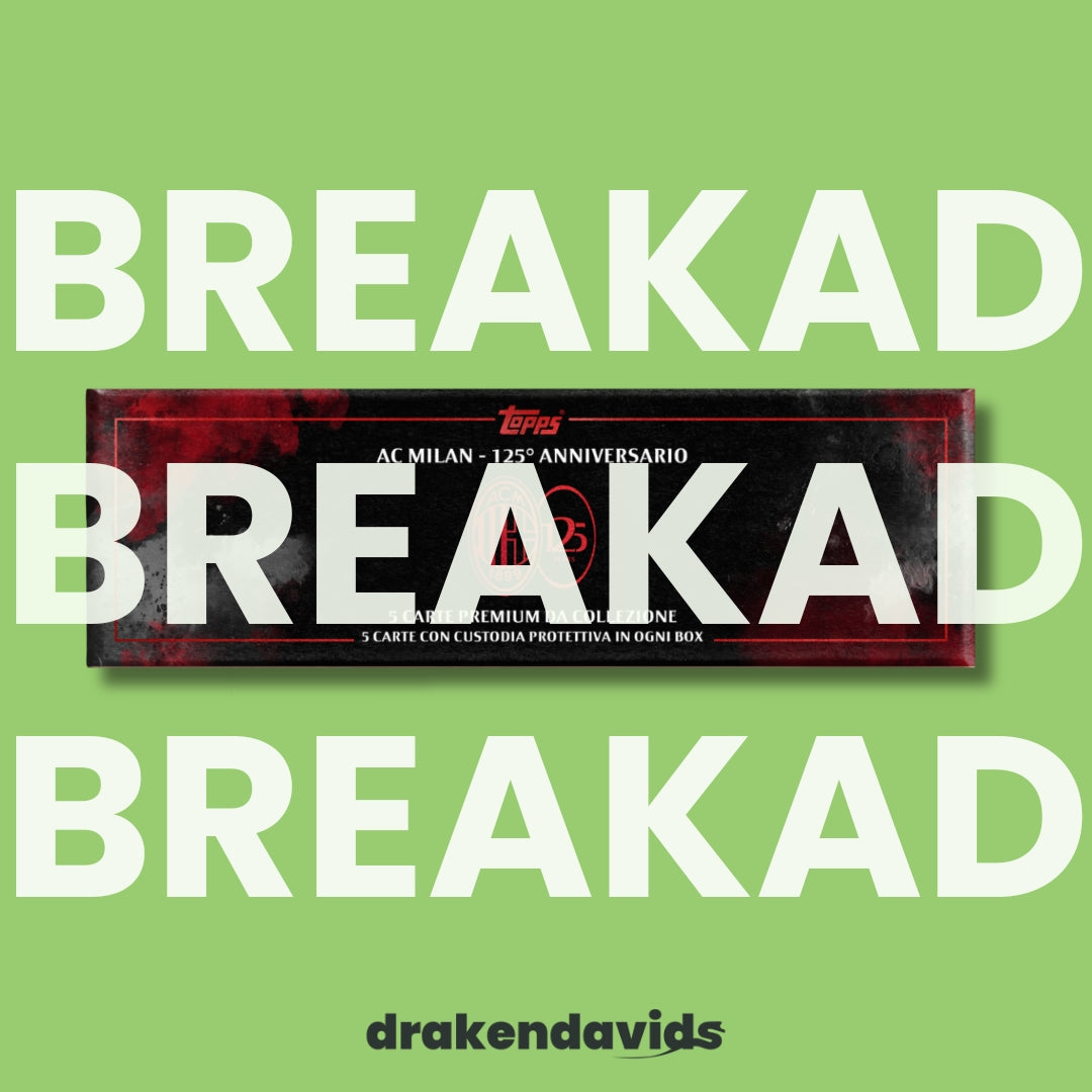 Boxbreak #344 - RANDOMBREAK 1 x Topps AC Milan 125th Anniversary - Hobby Box