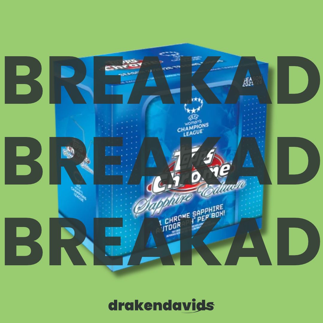 Boxbreak #1032 - RANDOMBREAK 1 x Topps UWCL Chrome Sapphire 25/26 - Hobby Box