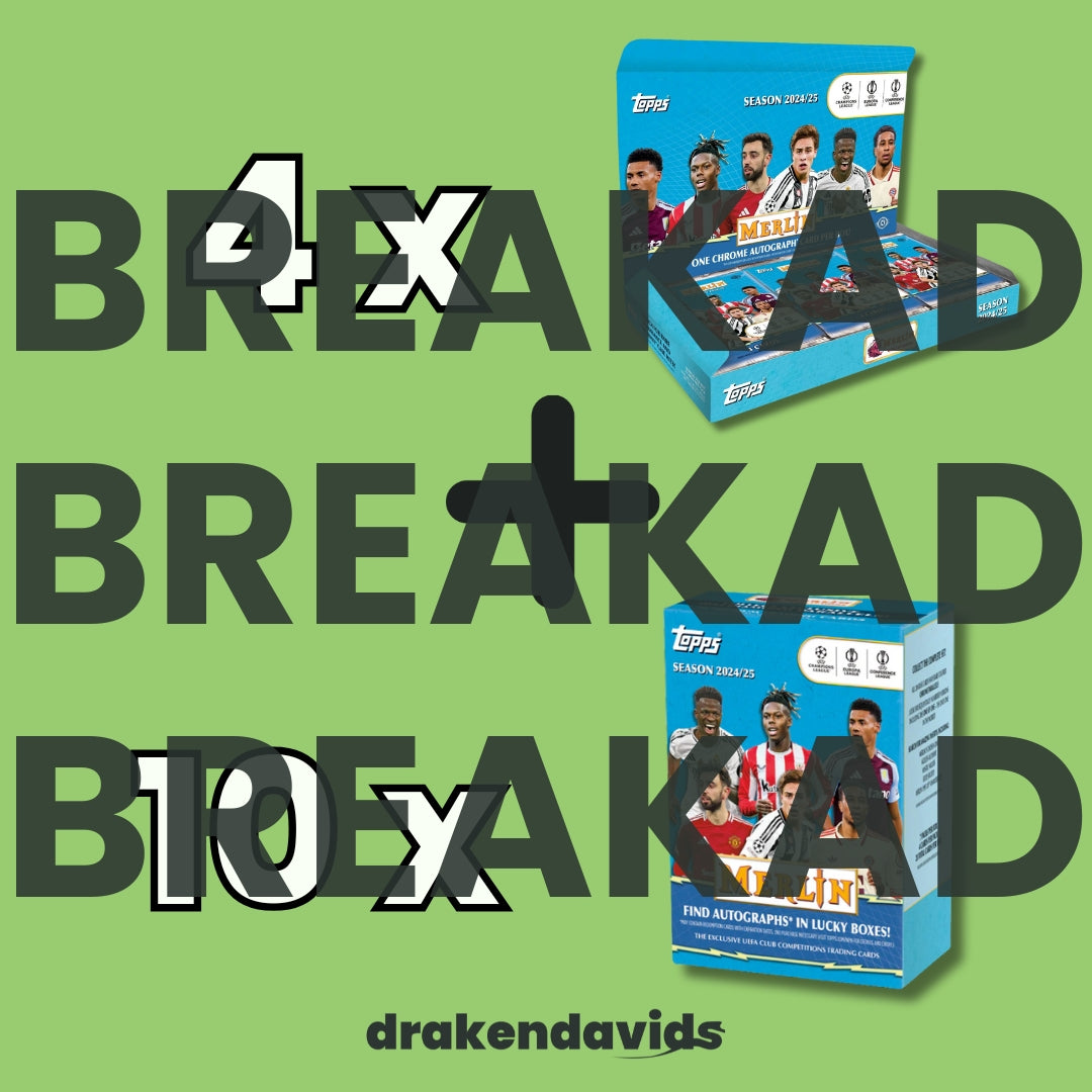 Boxbreak #723 - MIXBREAK - Topps Merlin Chrome UCC 24/25 - 4 x Hobby Box & 10 x Value Box