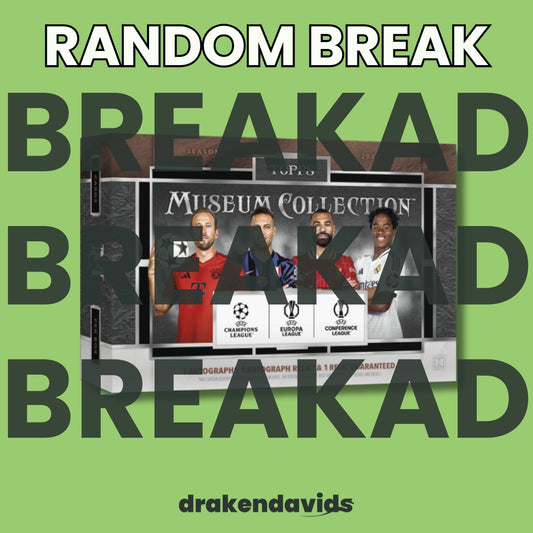 Boxbreak #725 - RANDOMBREAK 1 x Topps Museum UCC 24/25 - Hobby Box