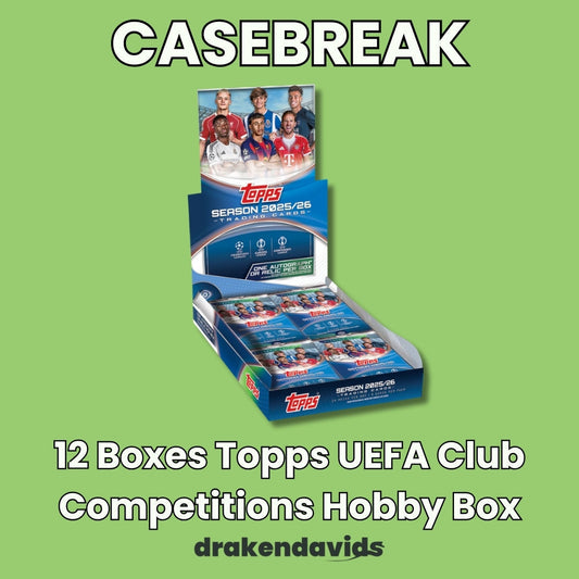 Boxbreak #730 - 12 x Topps UEFA Club Competitions 25/26 - Hobby Box [CaseBreak]