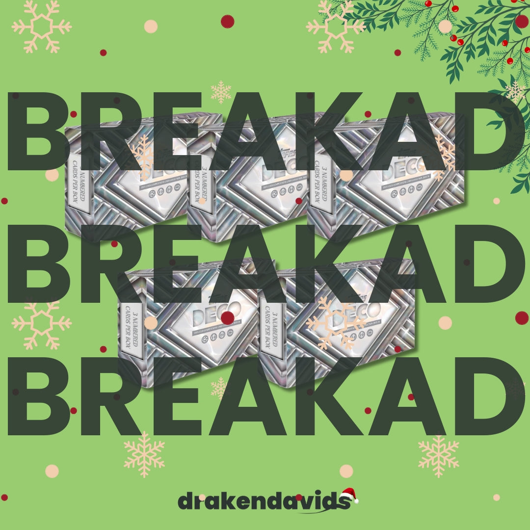 Boxbreak #671 - 5 x Topps Deco UCC 25/26 - Hobby Box