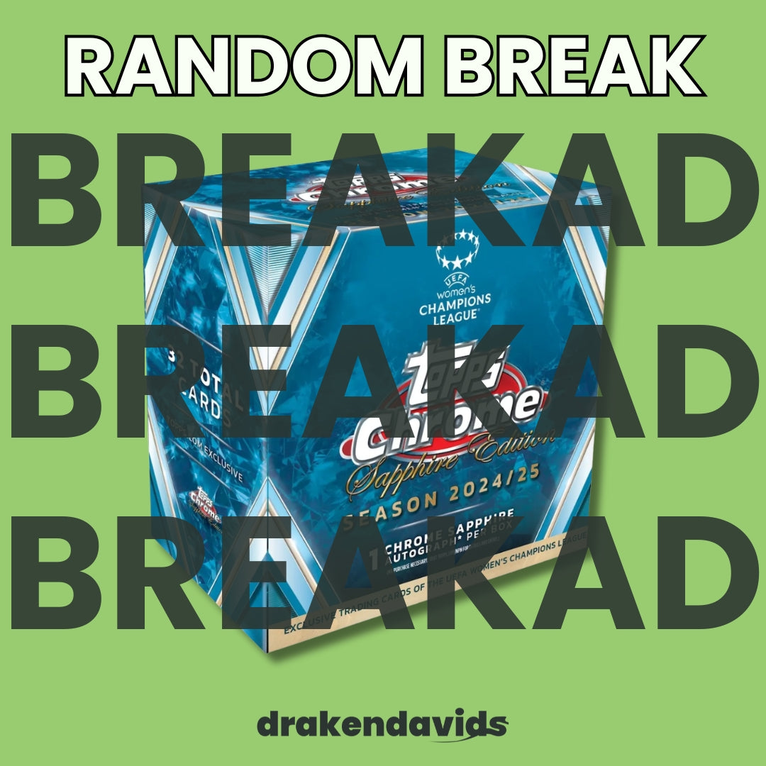 Boxbreak #794 - RANDOMBREAK 1 x Topps UWCL Chrome Sapphire 24/25 - Hobby Box