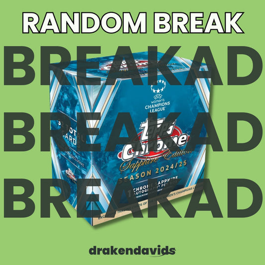 Boxbreak #798 - RANDOMBREAK 1 x Topps UWCL Chrome Sapphire 24/25 - Hobby Box