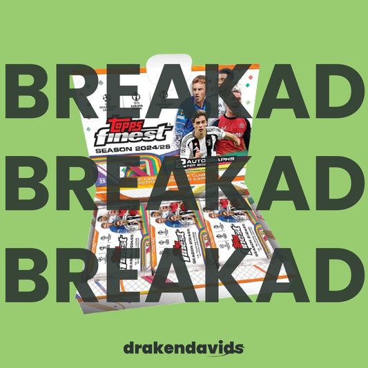 Boxbreak #477 - 1 x Topps Finest UCC 24/25 - Hobby Box