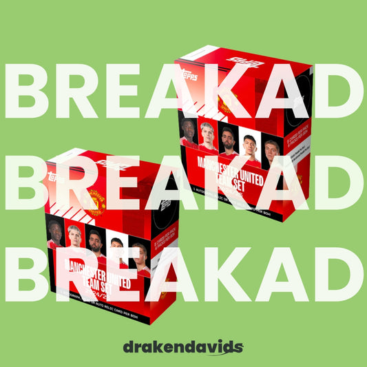 Boxbreak #359 - RandomBreak - 2 x Topps Manchester United Team Set 24/25 - HobbyBox