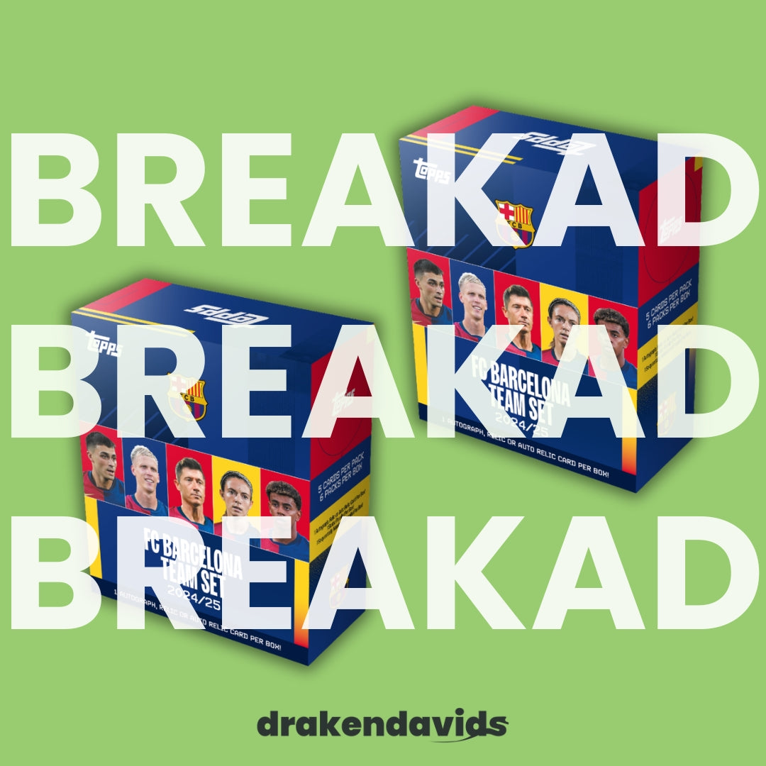 Boxbreak #354 - RandomBreak - 2 x Topps Barcelona Team Set 24/25 - HobbyBox