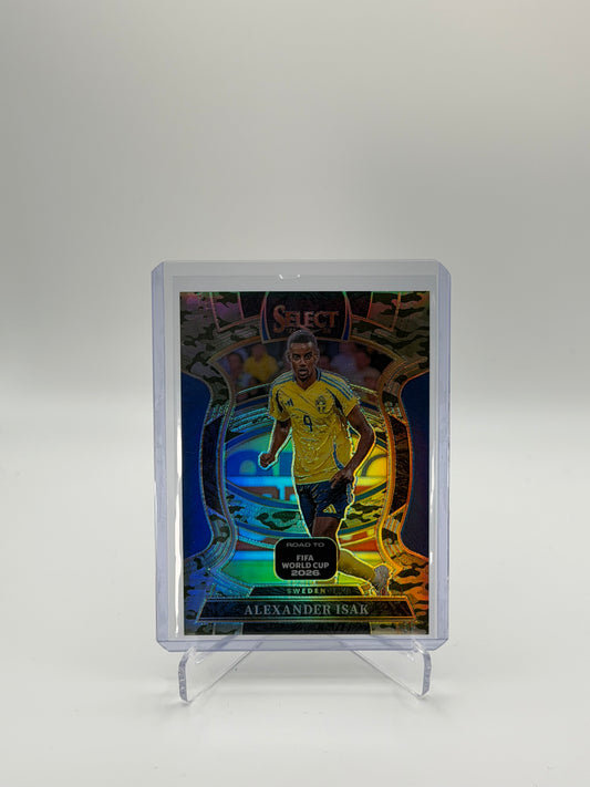 Alexander Isak /199 - Panini Select FIFA Road To World Cup 2026