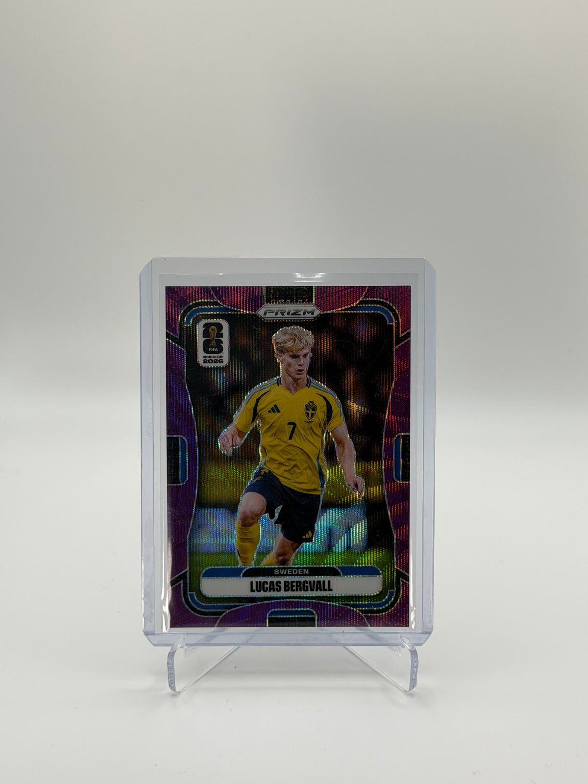 Lukas Bergvall /95 - Panini Prizm FIFA World Cup 2026