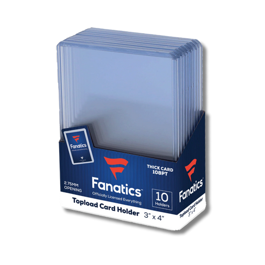 Fanatics Collectibles 108pt Toploader - 10-pack