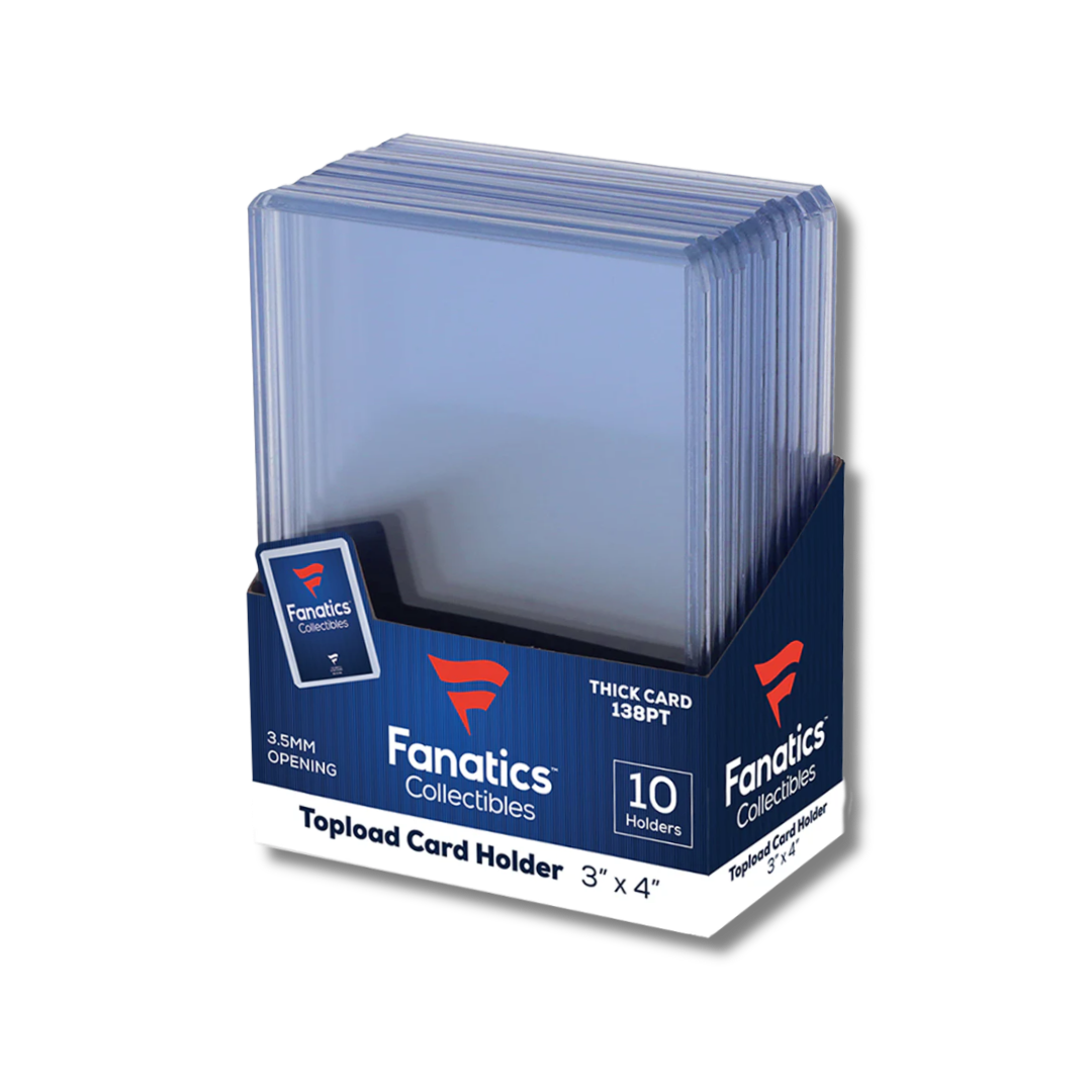 Fanatics Collectibles 138pt Toploader - 10-pack