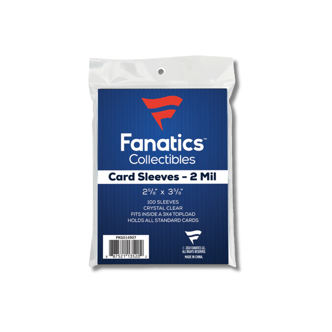 Fanatics Collectibles Soft Sleeves - 100-pack