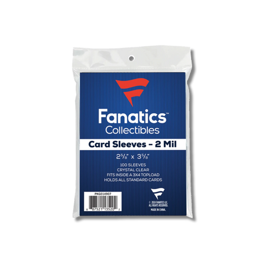 Fanatics Collectibles Soft Sleeves - 100-pack