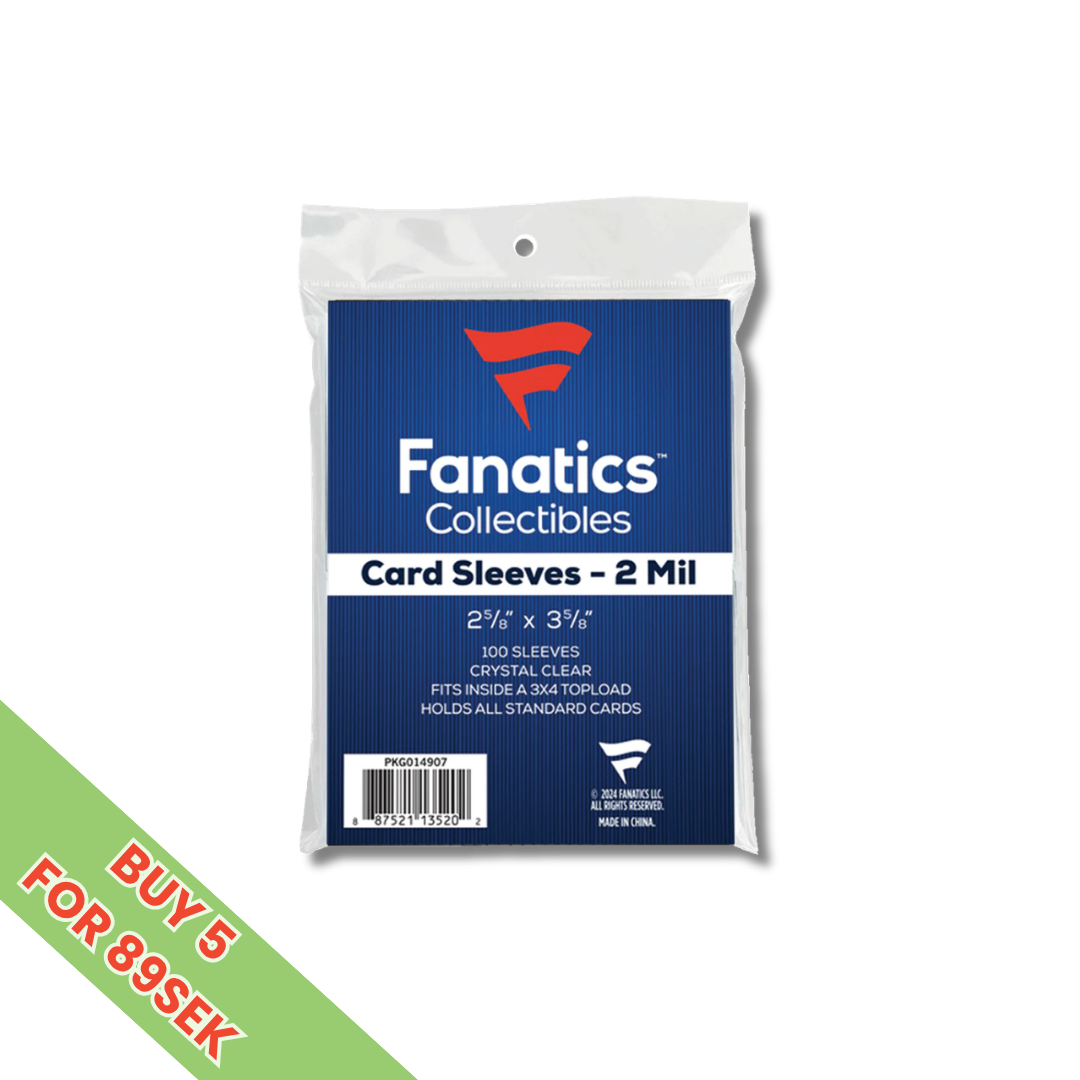 Fanatics Collectibles Soft Sleeves - 100-pack