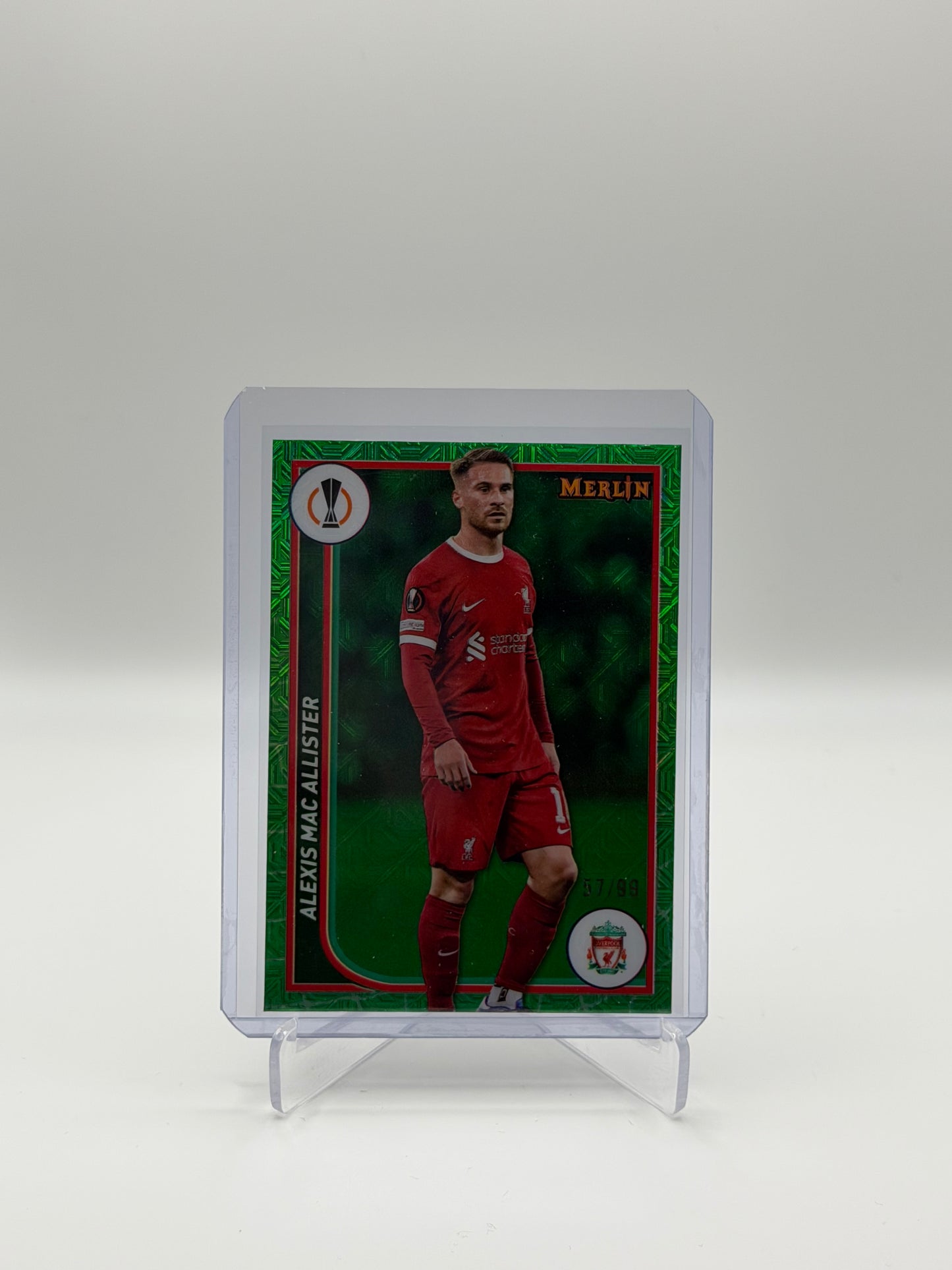 Alexis MacAllister /99 - Topps Merlin Chrome UCC 23/24