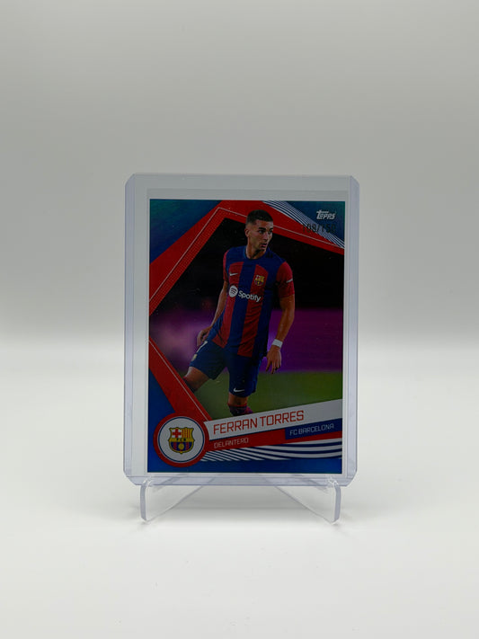 Ferran Torres /150 - Topps Barcelona Fan Set 23/24