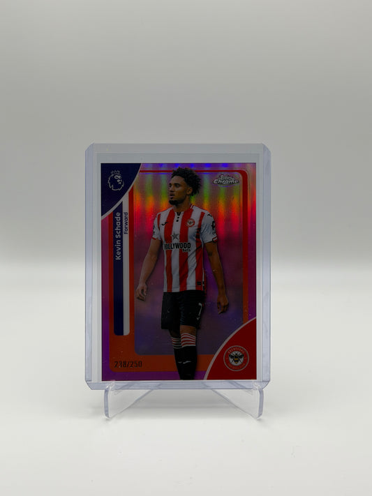 Kevin Schade /250 - Topps Chrome Premier League 25/26
