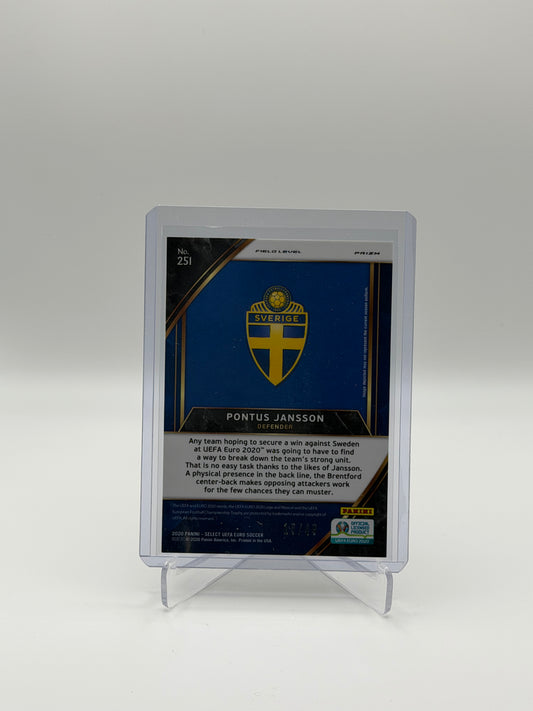 Pontus Jansson /49 - Panini Select Euro 2020