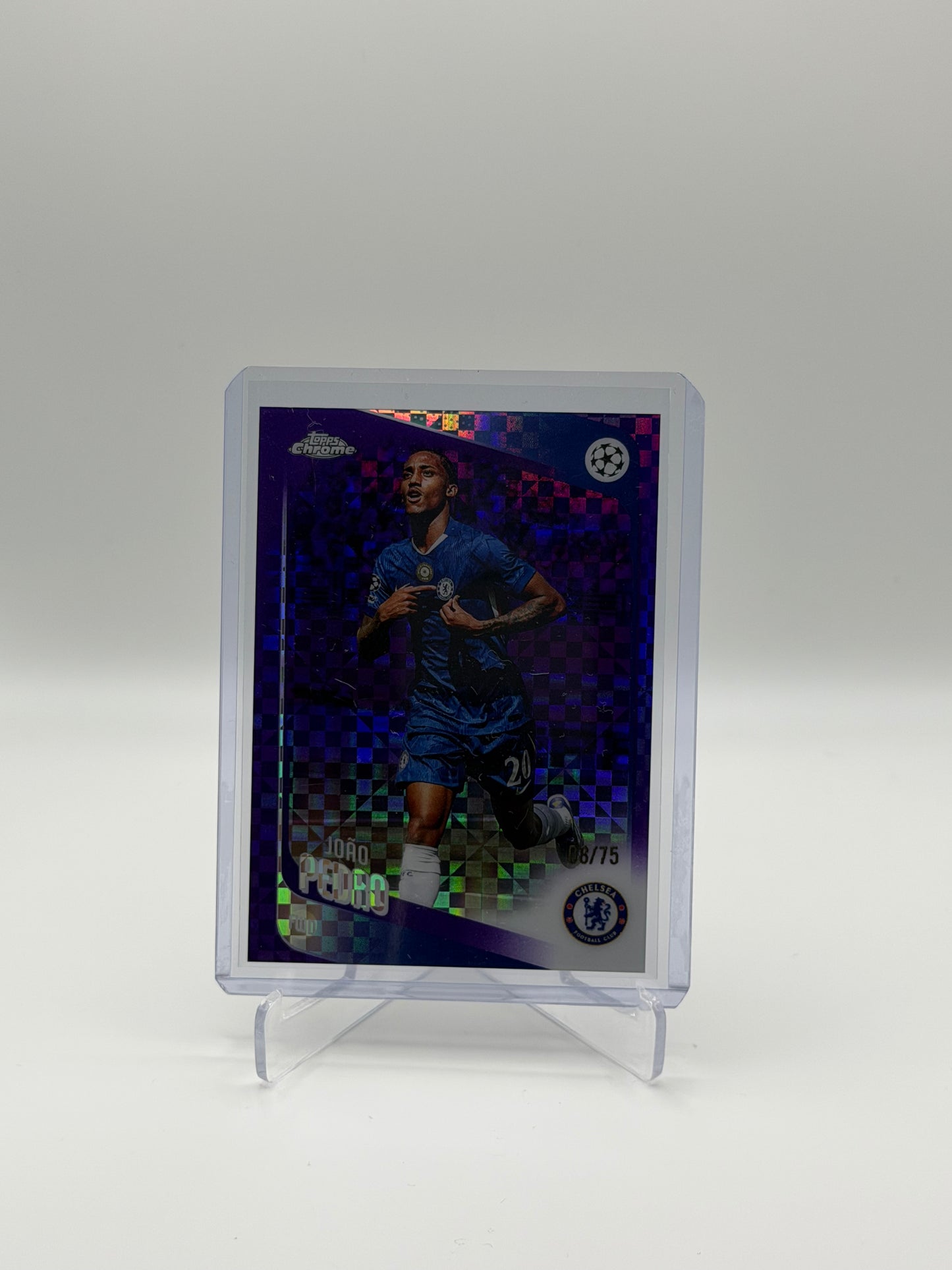 Joao Pedro /75 - Topps Chrome UCC 25/26