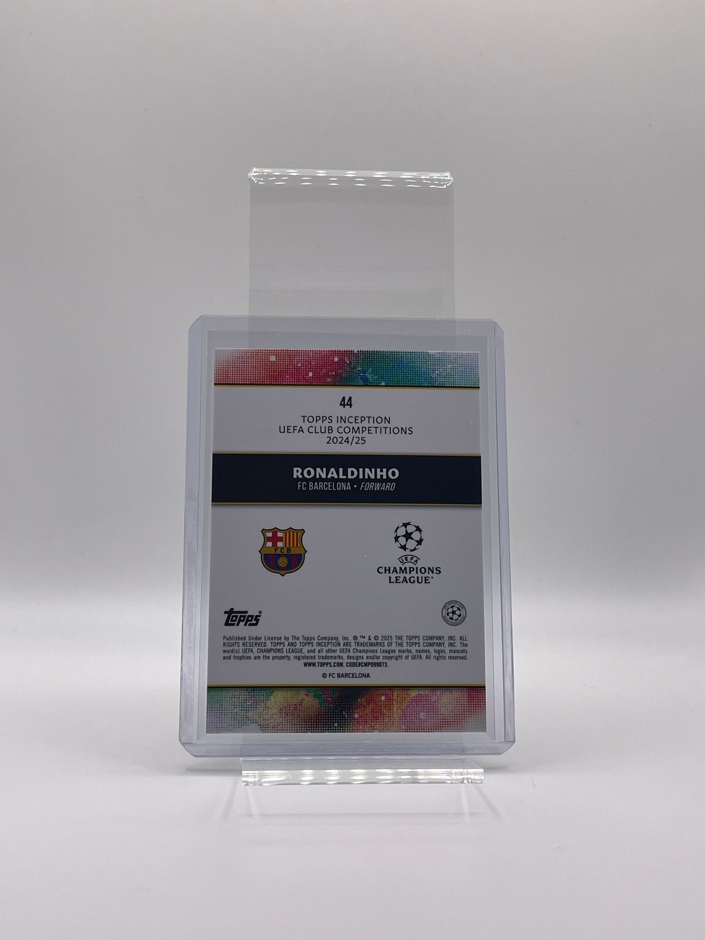 Ronaldinho /99 - Topps Inception UCC 24/25