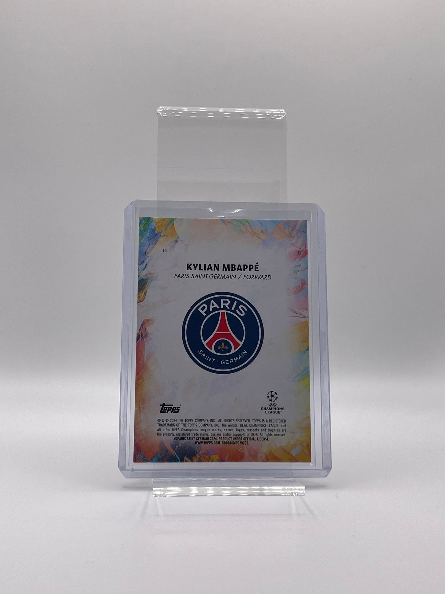 Kylian Mbappé /99 - Topps Inception UCC 23/24