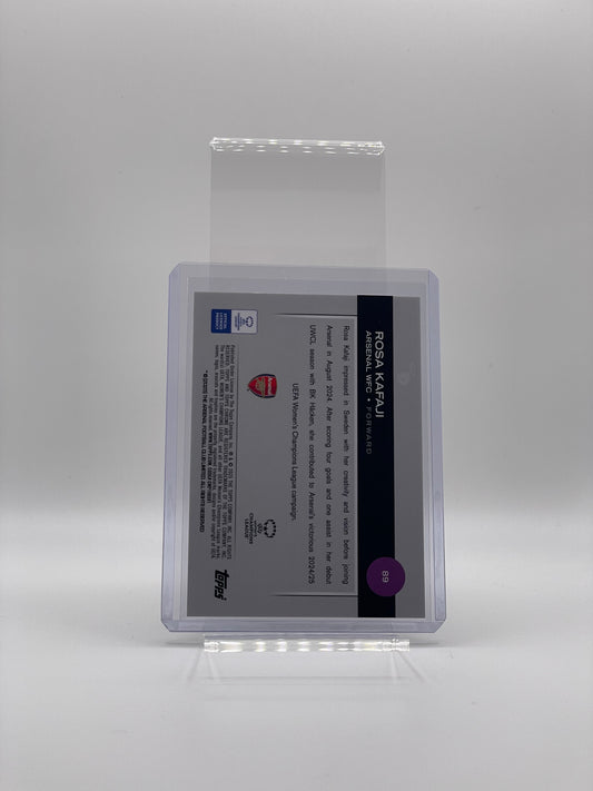 Rosa Kafaji /25 - Topps Chrome UWCL 24/25