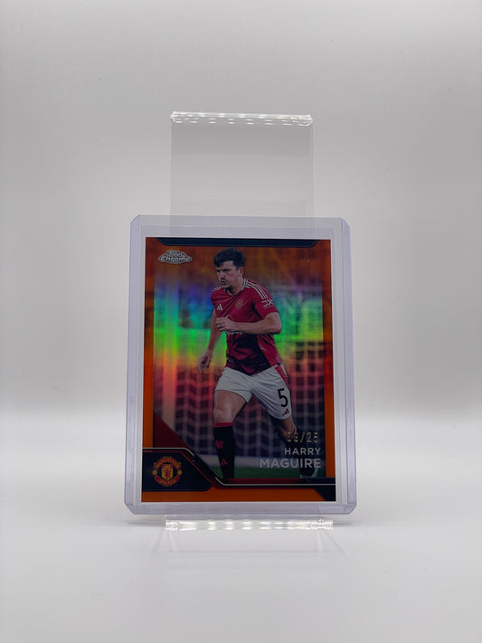 Harry Maguire /25 - Topps Chrome Deluxe Edition Manchester United 24/25