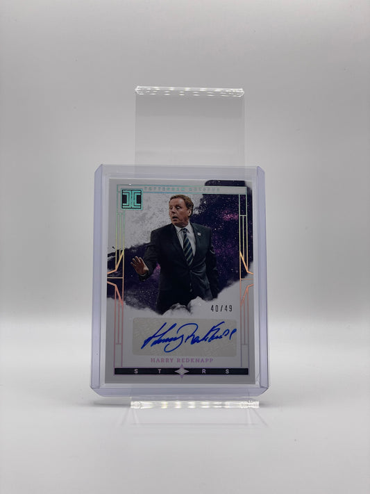 Harry Redknapp Autograf /49 - Panini Impeccable Premier League 23/24