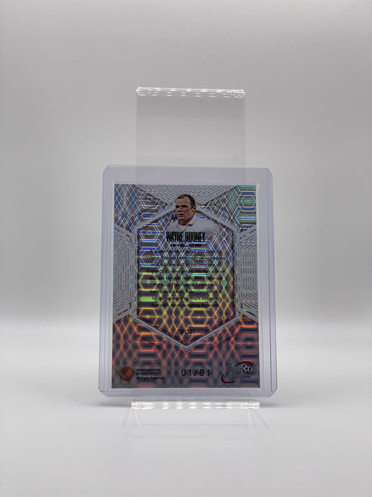 Wayne Rooney 1/1 - Futera Fans Selection World Football Series 1 2025