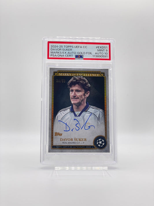 Davor Suker Autograf /50 - Topps Flagship UCC 24/25