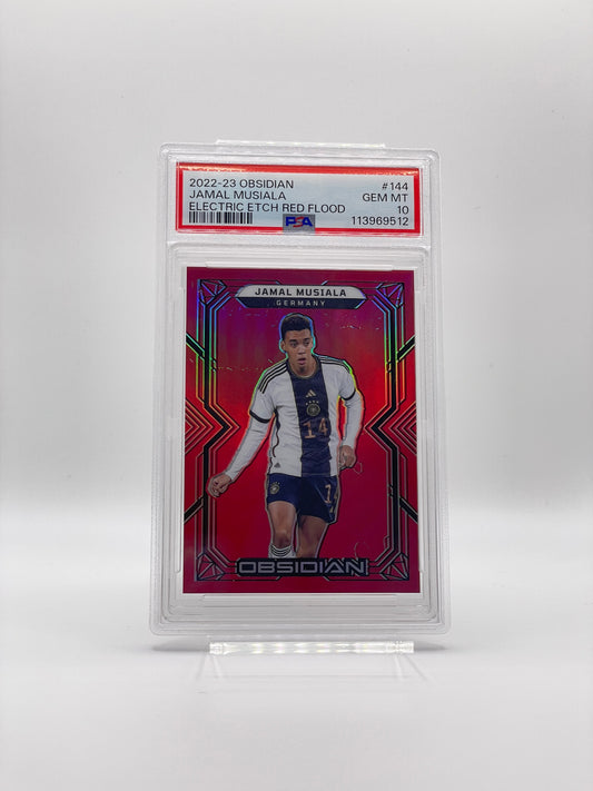 Jamal Musiala /10 - Panini Obsidian Soccer 22/23