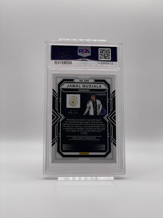 Jamal Musiala /10 - Panini Obsidian Soccer 22/23