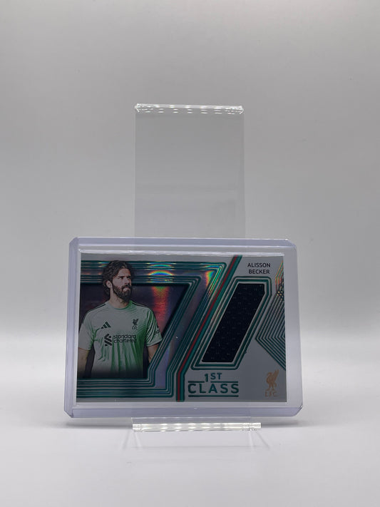 Alisson Becker Memorabilia /10 - Futera Liverpool Platinum 25/26
