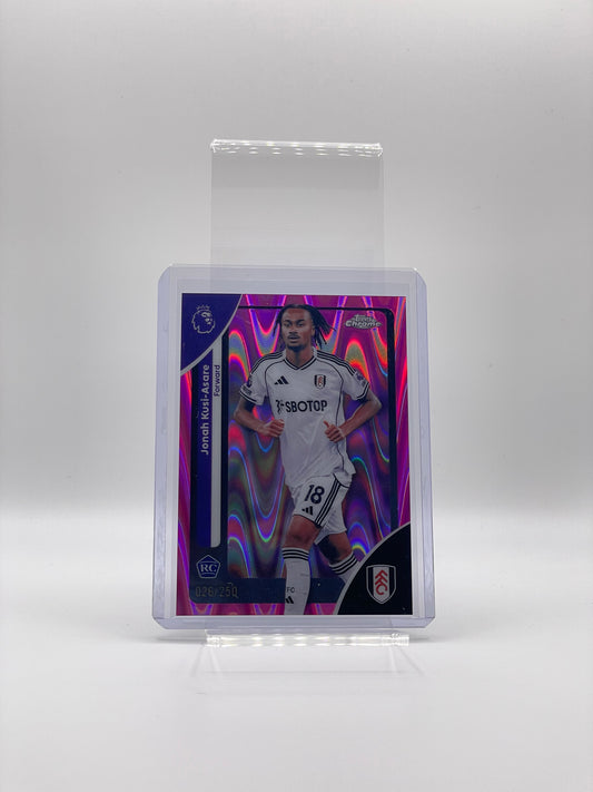 Jonah Kusi-Asare /250 - Topps Chrome Premier League 25/26