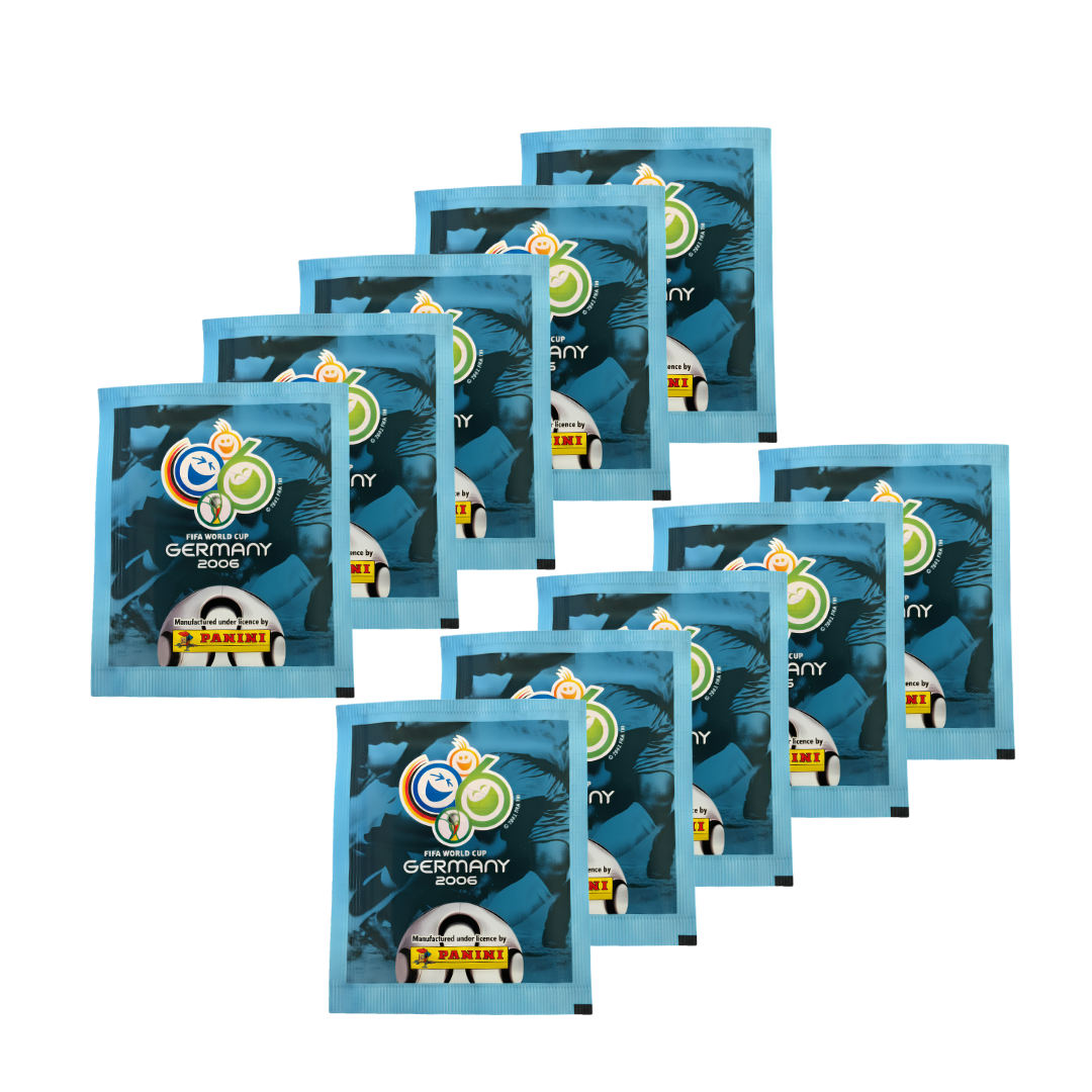 PaniniFIFAWorldCupGermany2006-10stStickerPaketBundle