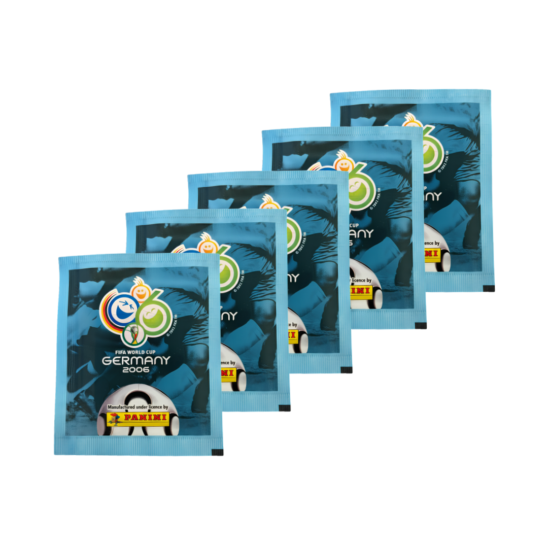 PaniniFIFAWorldCupGermany2006-5stStickerPaketBundle