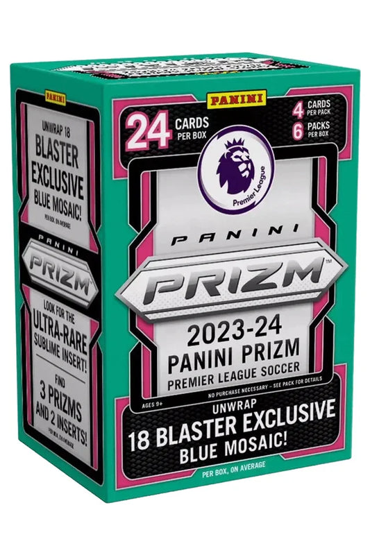 Panini Prizm Premier League 23/24 - Blaster Box BLUE MOSAIC