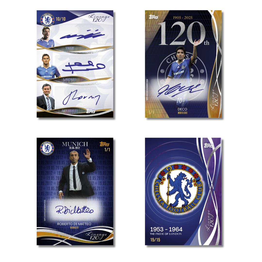 Topps Chelsea Lineage 120 Years Anniversary Edition 24/25 - Hobby Box