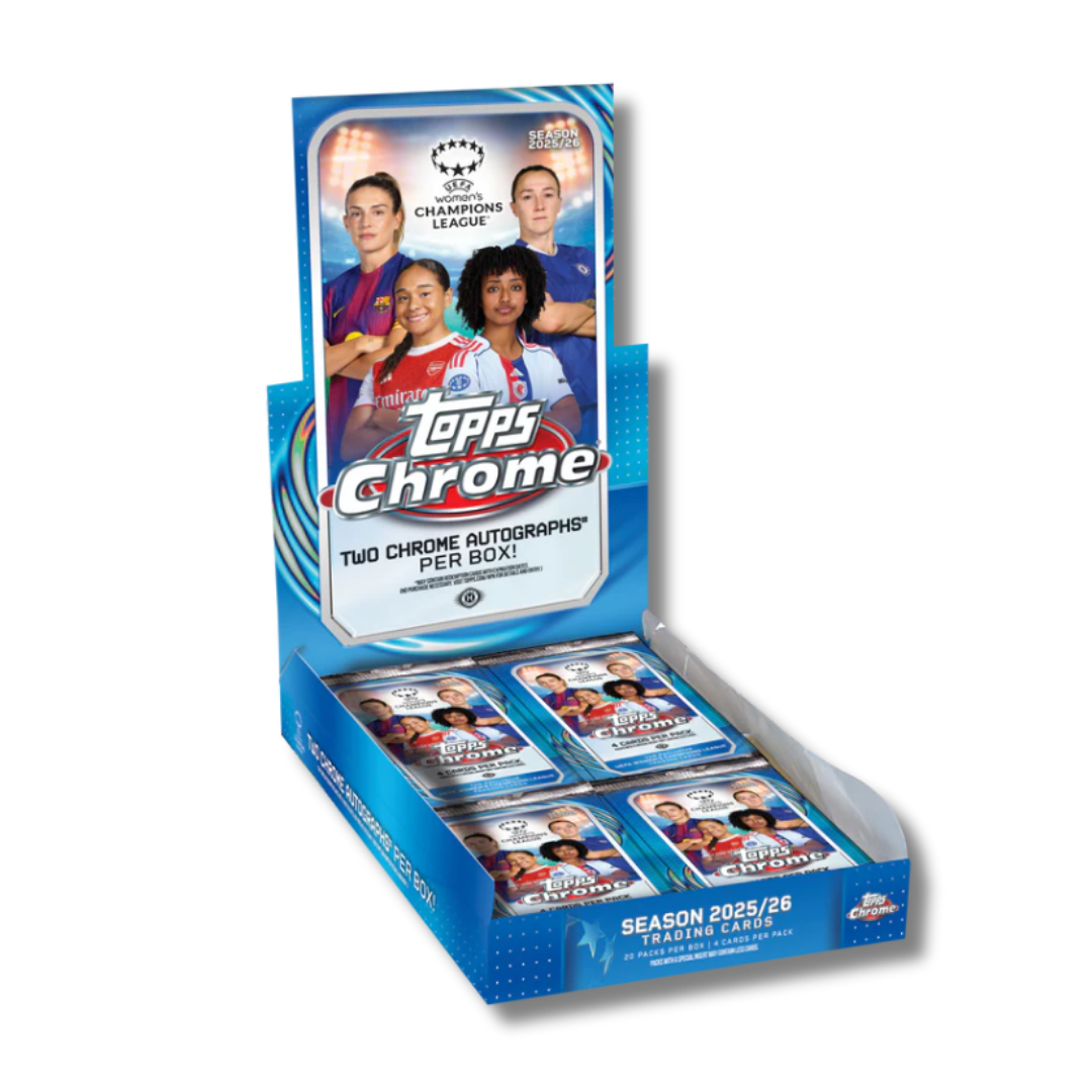 Topps Chrome UEFA Womens Champions League 25/26 - Hobby Box